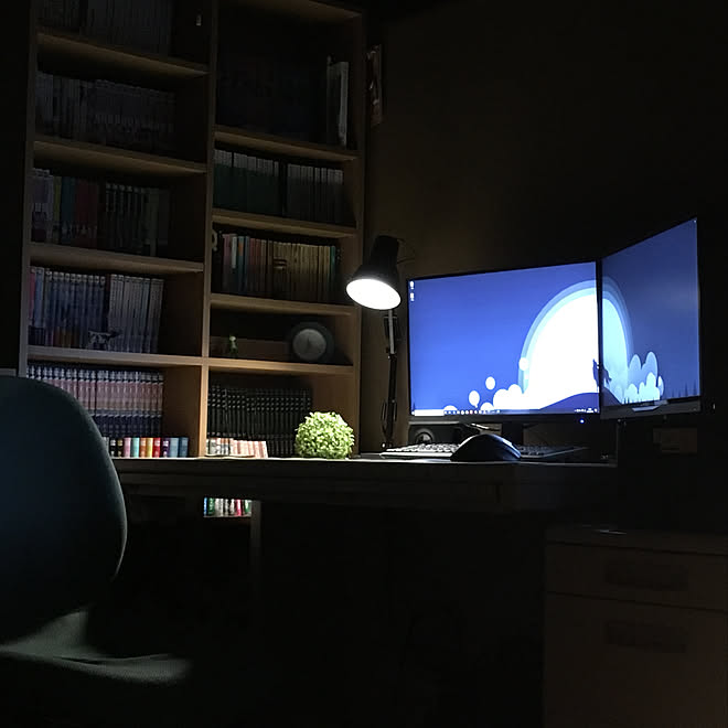 畳の部屋/本棚/机のインテリア実例 - 2019-09-13 23:42:11