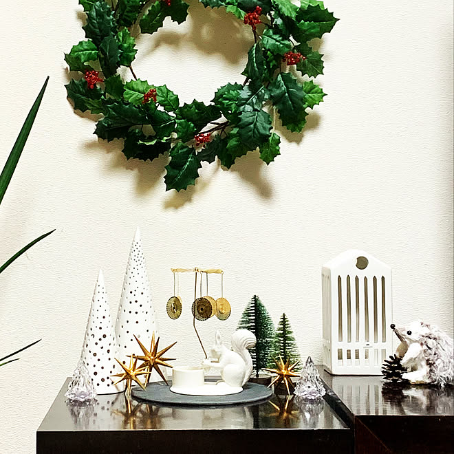 クリスマスリース/ケーラー ノビリ/クリスマスツリー/クリスマス/イベント参加中...などのインテリア実例 - 2019-11-23 12:47:40