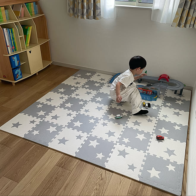 ディズニー英語システム トミカ ジョイントマット こどもと暮らすインテリア こどものいる暮らし などのインテリア実例 22 05 04 23 14 44 Roomclip ルームクリップ