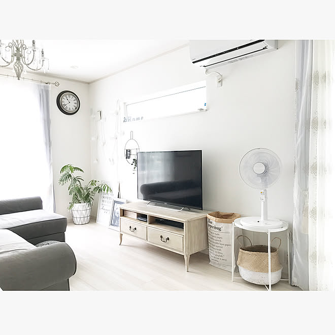 トレイテーブル/山善/扇風機/建売住宅/IKEA...などのインテリア実例 - 2018-07-14 19:24:08