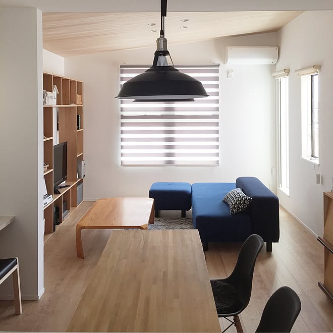 部屋全体/照明/無印良品/北欧のインテリア実例 20160508 132634 ｜ RoomClip（ルームクリップ）