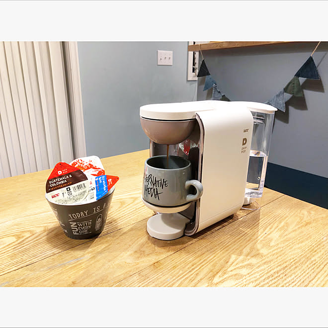 Uccドリップポッド Ucc コーヒーカップ 100均 セリア などのインテリア実例 18 11 06 48 25 Roomclip ルームクリップ