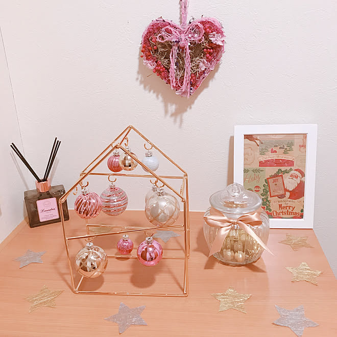 玄関 入り口 ペーパーナプキン Kokoni キャンディーポット ドライフラワーリース などのインテリア実例 17 12 15 15 50 42 Roomclip ルームクリップ