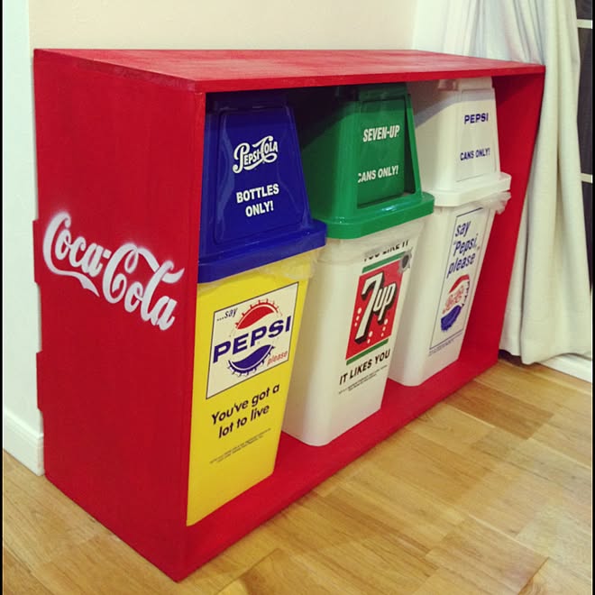 コカコーラ ダストボックス
