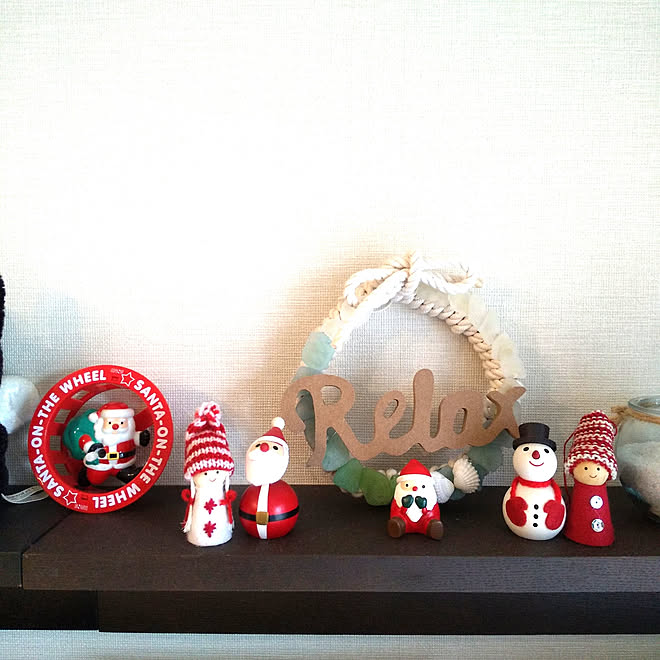 リビング クリスマス 100均アイテム セリア雑貨 北欧雑貨 などのインテリア実例 19 11 19 14 11 47 Roomclip ルームクリップ