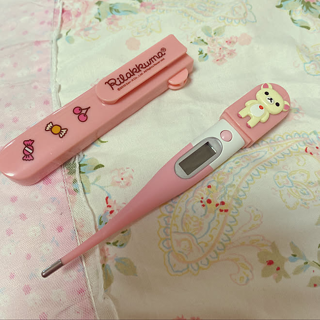 コリラックマ リラックマ 体温計 おうち撮影クエスト 雑貨 などのインテリア実例 08 07 08 36 38 Roomclip ルームクリップ