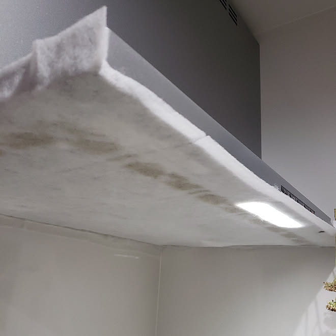 キッチン 掃除アイデア レンジフード フィルター Lixilキッチン などのインテリア実例 10 09 00 12 54 Roomclip ルームクリップ