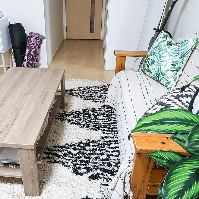 リビング ホテルライク 賃貸インテリア エスニック 自然を感じるインテリア などのインテリア実例 10 02 19 54 35 Roomclip ルームクリップ