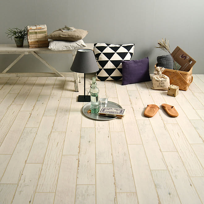 ハーフサイズクッションフロア カフェ床 おうちカフェ クッションフロア 床材 などのインテリア実例 19 05 17 17 51 35 Roomclip ルームクリップ