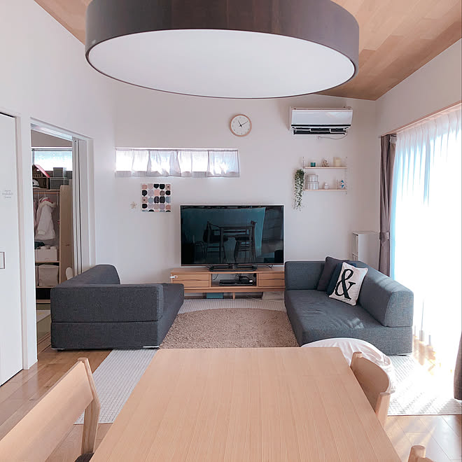 部屋全体/北欧ナチュラル/unico/RCの出会いに感謝♡/注文住宅...などのインテリア実例 - 2019-02-11 14:15:46