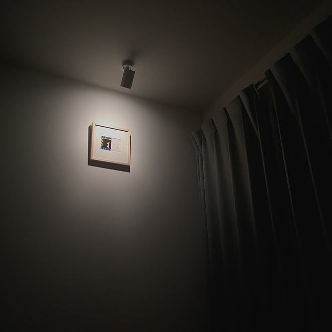 絵画のある部屋 絵画 スポットライト 照明 新築 などのインテリア実例 07 25 26 58 Roomclip ルームクリップ