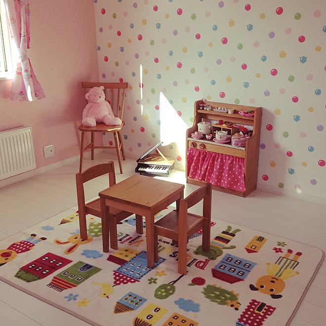 机 ままごとkitchen マザーガーデン 手作り パリな子供部屋 などのインテリア実例 14 10 21 29 50 Roomclip ルームクリップ