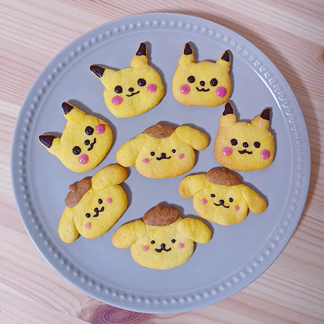 机 クッキー作り ダイソー お皿 100均 などのインテリア実例 21 09 27 09 44 27 Roomclip ルームクリップ