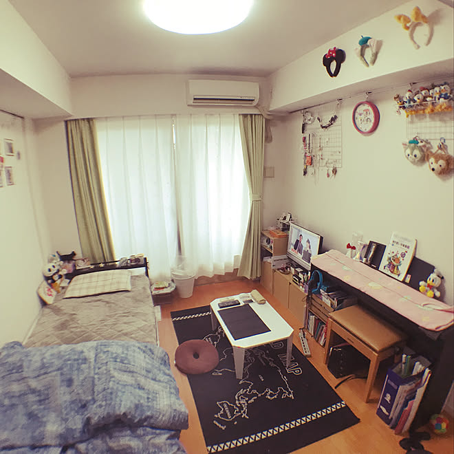 部屋全体/ピクチャーレール/もうすぐ1年/時間が欲しい…/模様替えしたい&hellip;などのインテリア実例 20190209 215130