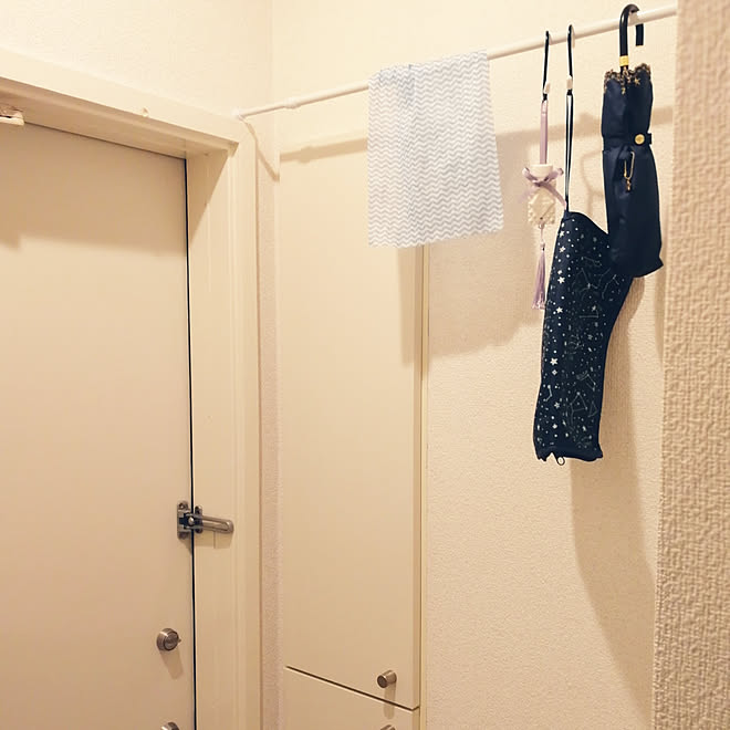 玄関/入り口/つっぱり棒/傘たて/かさ立て/かさ掛け&hellip;などのインテリア実例 20190416 194130