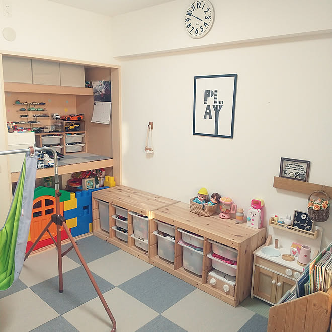 リビング 21年 Ikea 子供のいる暮らし マンション暮らし などのインテリア実例 21 12 18 16 02 56 Roomclip ルームクリップ