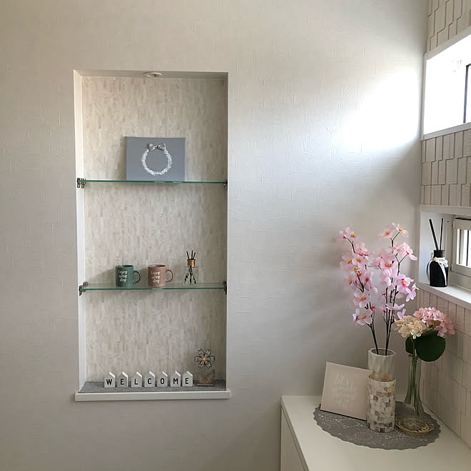 桜 フラワーベース ニッチ ダイソー シンプルライフ などのインテリア実例 03 11 08 38 08 Roomclip ルームクリップ 桜 フラワーベース ニッチ ダイソー シンプルライフ などのインテリア実例 03 11 08 38 08 Roomclip ルームクリップ