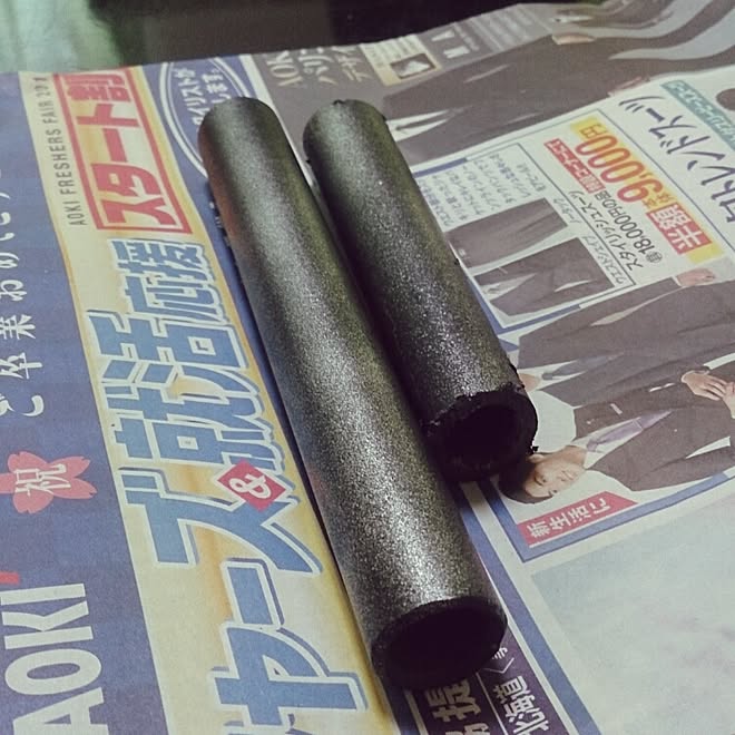 塗装練習 Diy 塩ビパイプ 塗装 スプレー塗装 などのインテリア実例 15 03 08 11 34 48 Roomclip ルームクリップ
