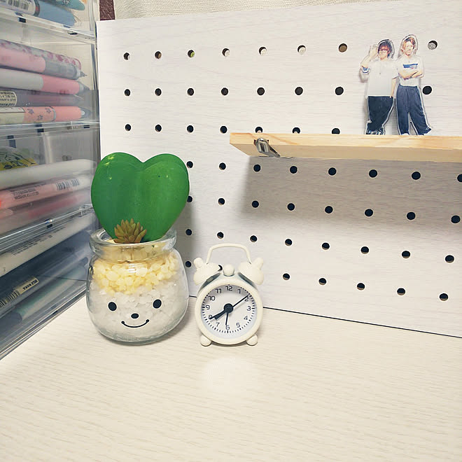 机 子供のいる暮らし 雑貨 スカイピース 中学生女子の部屋 などのインテリア実例 21 08 19 44 31 Roomclip ルームクリップ