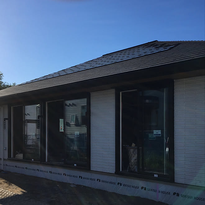 マイホーム記録 マイホーム建築中 平屋 イズロイエ 積水ハウスのインテリア実例 09 25 16 23 43 Roomclip ルームクリップ