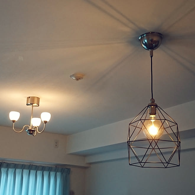 リビング 明かり Ikea 照明 ペンダントライトのインテリア実例 19 08 13 09 07 26 Roomclip ルームクリップ