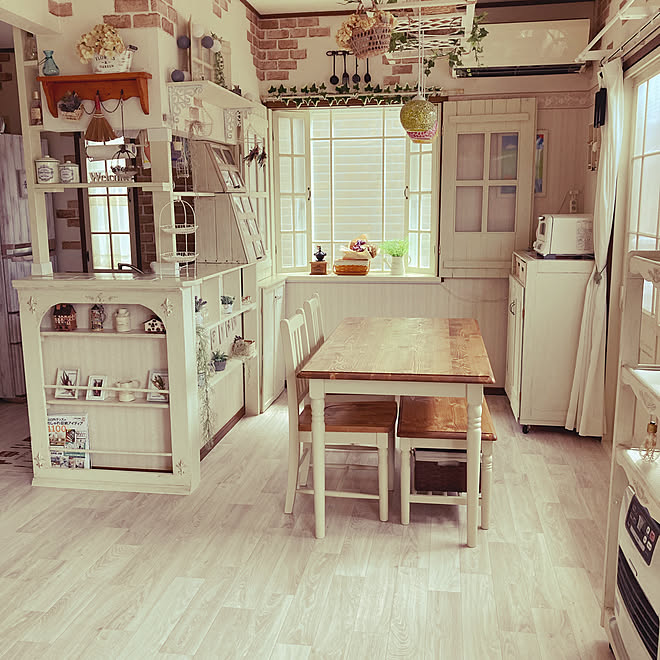 ナチュラルインテリア 100均 ハンドメイド Diy カフェ風 などのインテリア実例 21 06 17 10 24 22 Roomclip ルームクリップ