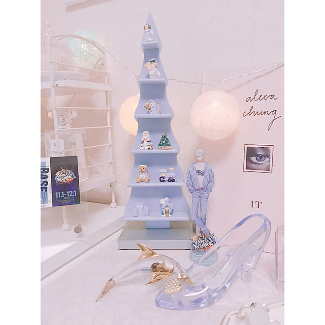 棚 コットンボールライト クリスマス ヒプノシスマイク ヒプマイ などのインテリア実例 19 11 24 13 22 49 Roomclip ルームクリップ