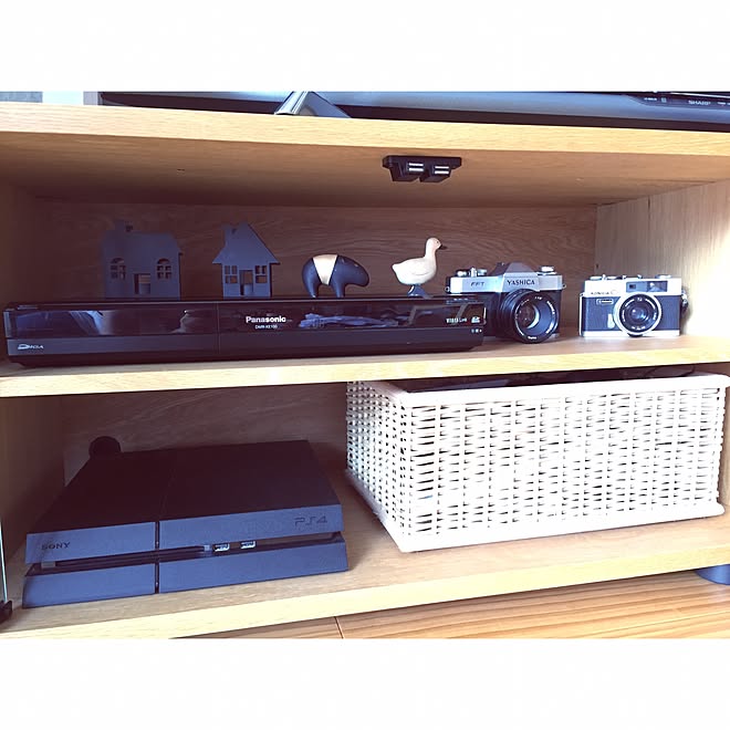 棚/キャンドルスタンド/ぽれぽれ動物/PS4/カメラ&hellip;などのインテリア実例 20160914 092946