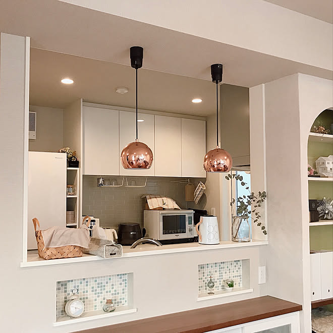 アクセントタイル ニッチ棚 タイル ナチュラル 北欧 などのインテリア実例 03 11 09 38 16 Roomclip ルームクリップ