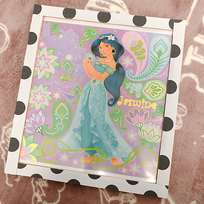 ディズニープリンセス スクラッチアート リメイクシート 家の中でできる事 フランフラン などのインテリア実例 04 05 22 13 19 Roomclip ルームクリップ