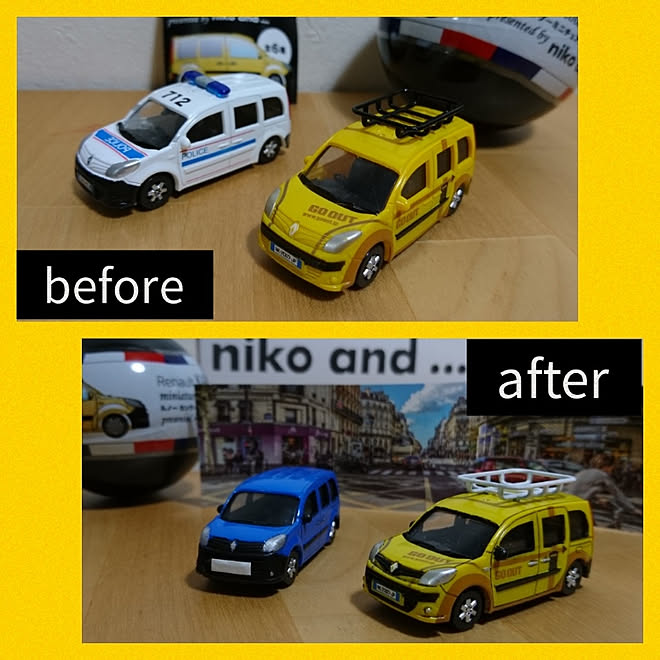 カングー ニコアンド ニコアンド 机 カプセルトイ などのインテリア実例 2019 06 29 17 59 57 Roomclip ルームクリップ