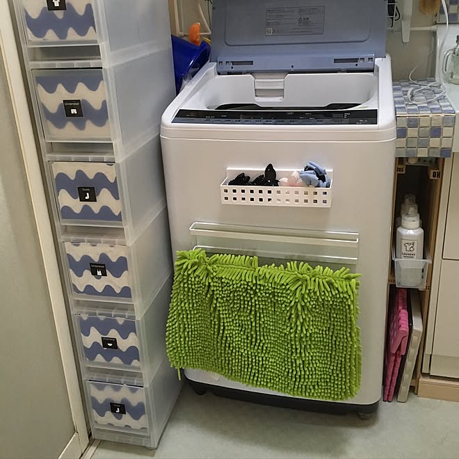 生活感満載でごめんなさい/LOKKI/洗面所/無印良品/すのこ棚DIY...などのインテリア実例 - 2017-07-19 18:31:01