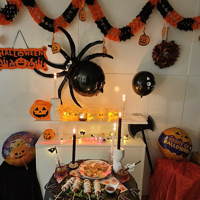 棚 ハロウィン 韓国 韓国インテリア 韓国在住 などのインテリア実例 21 11 03 10 00 27 Roomclip ルームクリップ