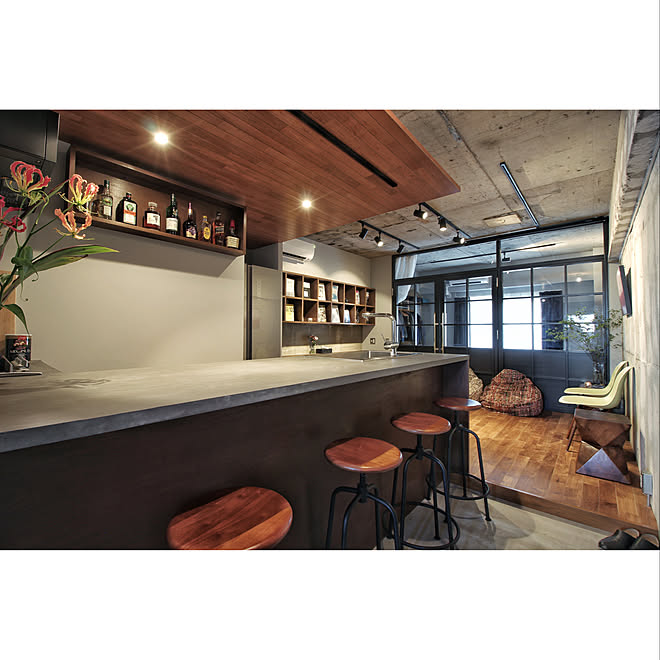 モールテックス 一人暮らし リノベーション ギャラリー風 男一人暮らし などのインテリア実例 09 05 19 11 51 Roomclip ルームクリップ