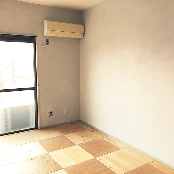 一人暮らし/漆喰壁DIY/6畳1K/部屋全体のインテリア実例 20200502 024109 ｜ RoomClip（ルームクリップ）