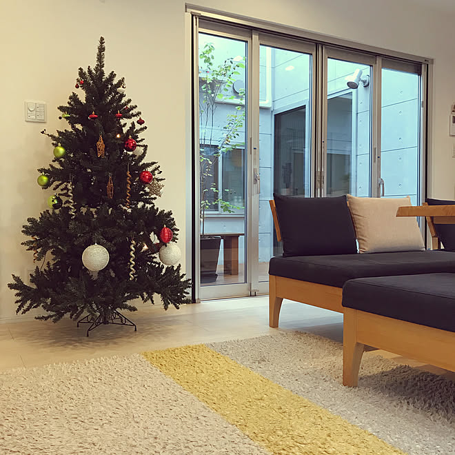 ゼロキューブ回 クリスマスツリー ゼロキューブ 中庭のある家 クリスマス などのインテリア実例 11 11 09 37 17 Roomclip ルームクリップ