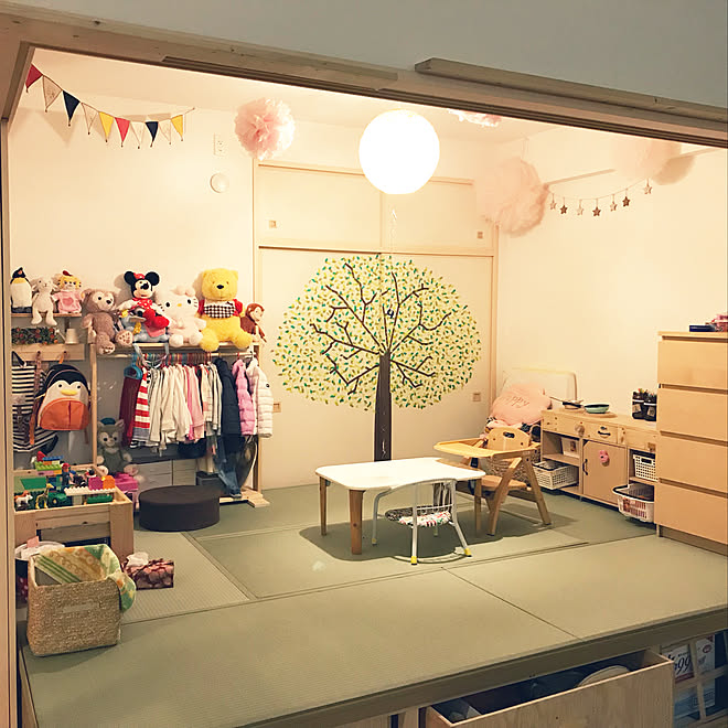 部屋全体 子供部屋 小上がり 小上がり和室 Diy などのインテリア実例 18 01 21 22 51 36 Roomclip ルームクリップ