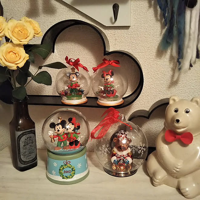 棚/クリスマス/男前も可愛いも好き/こどもと暮らす。/賃貸でも諦めない!...などのインテリア実例 - 2019-11-20 07:40:14