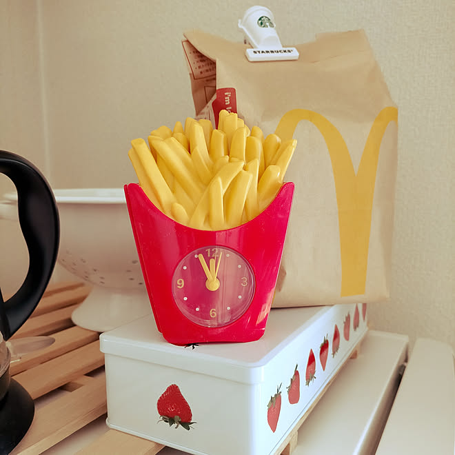 キッチン 目覚まし時計 マクドナルド 今年の福袋に入ってました フライドポテト型 などのインテリア実例 21 04 26 13 08 53 Roomclip ルームクリップ キッチン 目覚まし時計 マクドナルド 今年の福袋に入ってました フライドポテト型 などのインテリア実例 21 04 26 13 08 53 Roomclip ルームクリップ