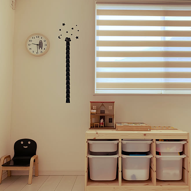 Ikeaトロファスト 調光ロールスクリーン ニトリ 棚のインテリア実例 02 22 09 39 01 Roomclip ルームクリップ