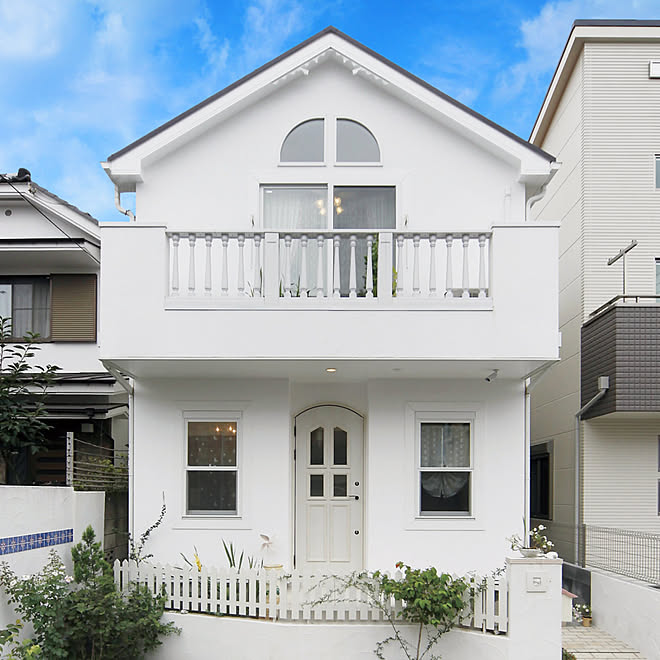 コグマホーム 施工例 シンメトリー 部屋全体 アーチ型玄関ドアのインテリア実例 18 11 08 09 58 12 Roomclip ルームクリップ