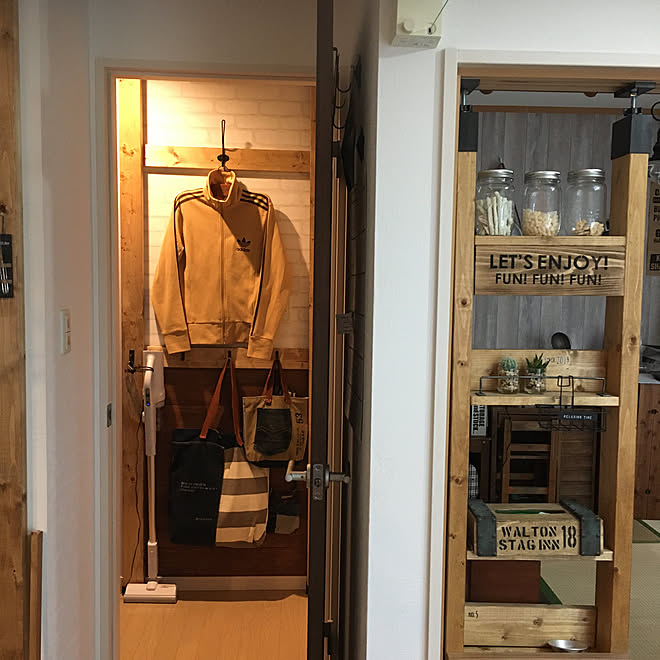 掃除機収納 建売 建売住宅 建売を自分好みに 建売り一戸建て などのインテリア実例 05 16 18 12 51 Roomclip ルームクリップ