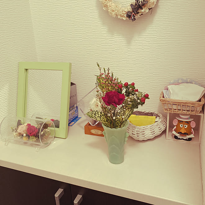 クリスマスディスプレイ ポテトヘッドさんもいます ファイアーキング 玄関 入り口のインテリア実例 11 19 31 35 Roomclip ルームクリップ