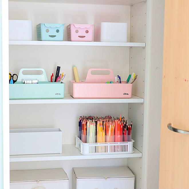 棚 パステルカラーインテリア スモーキーパステル インテリア勉強中 スモーキーカラー などのインテリア実例 21 09 11 09 49 15 Roomclip ルームクリップ