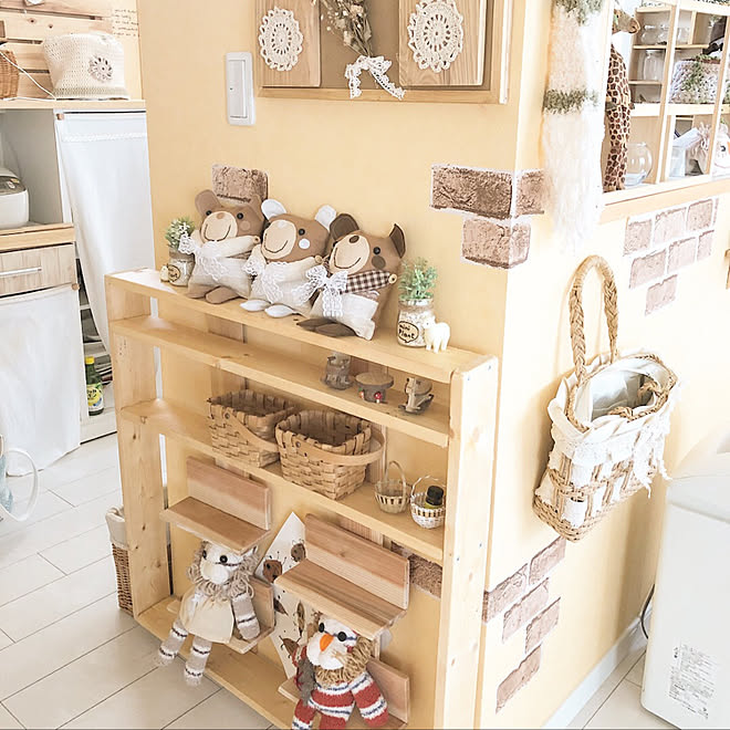 壁 天井 キッチンdiy ナチュラルインテリア 100均diy プチプラインテリア などのインテリア実例 18 08 16 08 12 49 Roomclip ルームクリップ