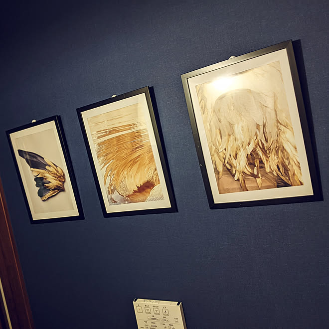 壁/天井/トイレの壁/SHEIN/額はダイソーのインテリア実例 - 2021-10-16 22:57:45 ｜ RoomClip（ルームクリップ）