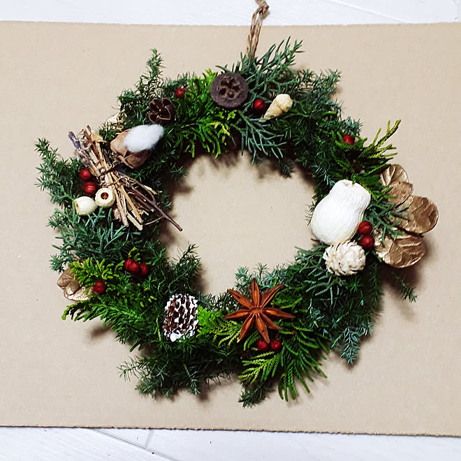 棚/クリスマス/ハンドメイド/手作り/雑貨...などのインテリア実例 - 2019-11-17 14:41:43