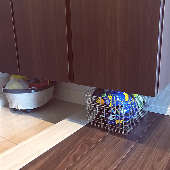 玄関/入り口/靴箱下収納/ヘルメット置き場/収納/無印良品週間で買ったもの&hellip;などのインテリア実例 20171013 1437