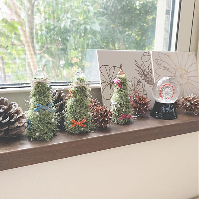 クリスマスツリー/ALOHA♡/壁じゃないけど/インスタと同じpic/東側の窓...などのインテリア実例 - 2019-11-14 07:57:29
