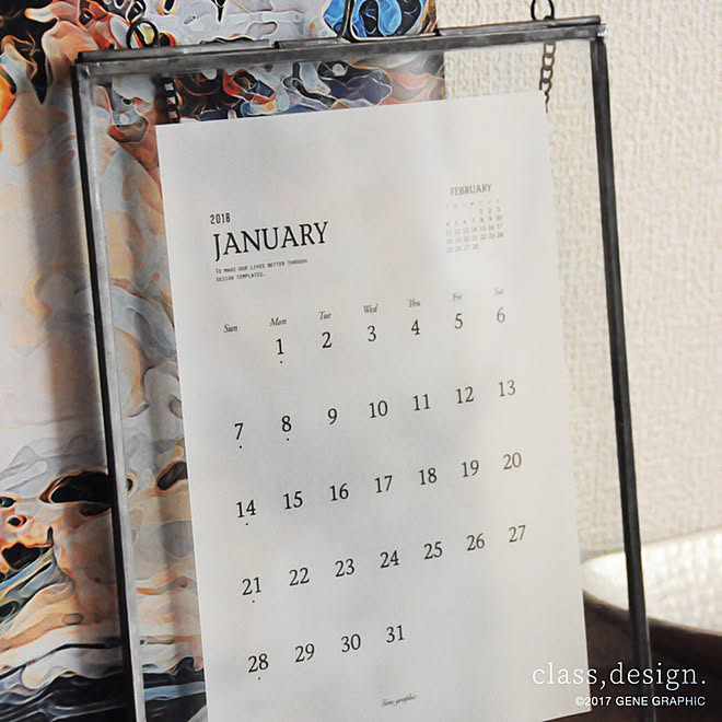 リビング スタイリッシュ テンプレート シンプル カレンダー などのインテリア実例 17 11 06 12 18 14 Roomclip ルームクリップ